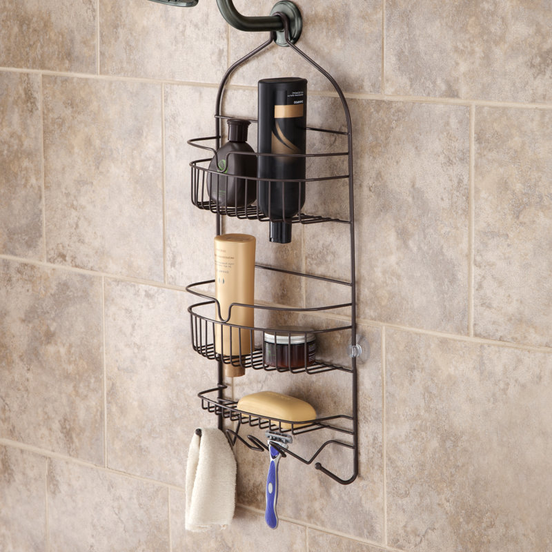 Kenney RustResistant Heavy Duty 3Tier Large Hanging Shower Caddy With